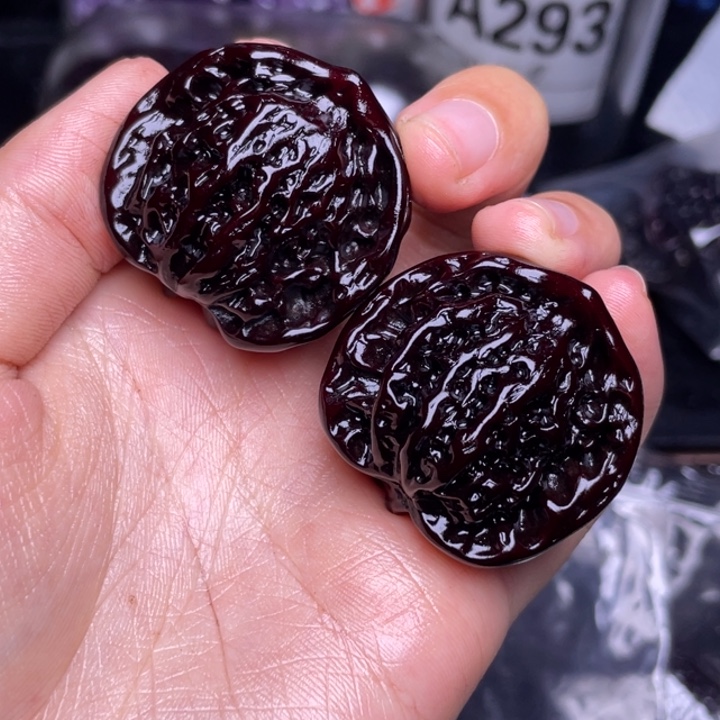 文玩核桃把件蛇头