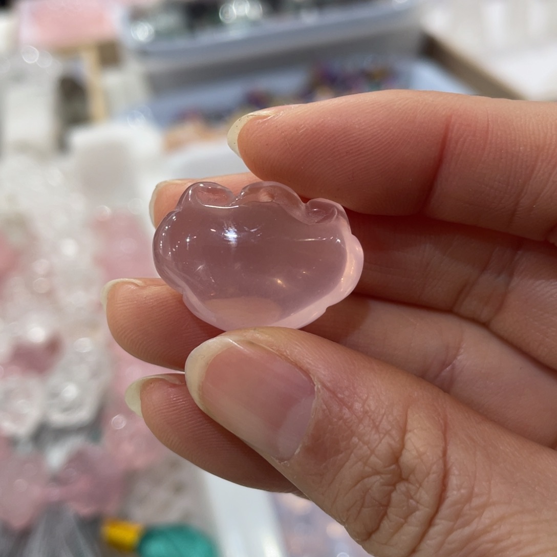 水晶摆件如意未镶嵌