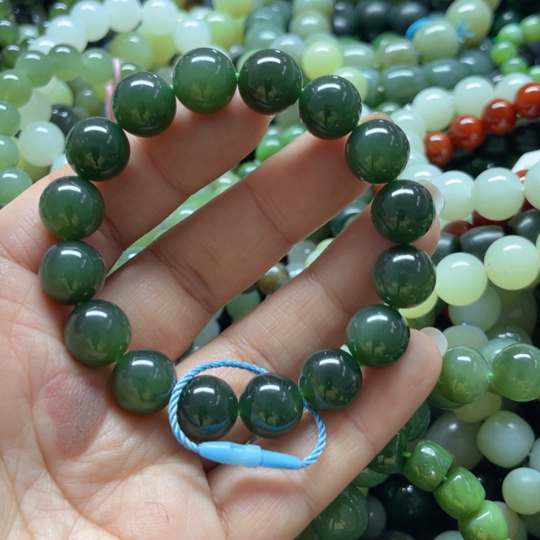 和田玉手链未镶嵌