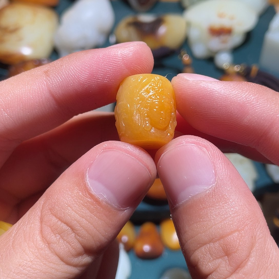 和田玉挂件未镶嵌C***、