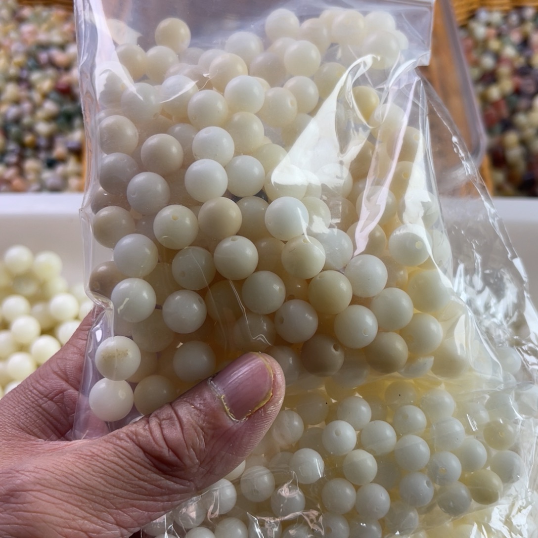 子***品吊坠白玉菩提瑕疵四拼