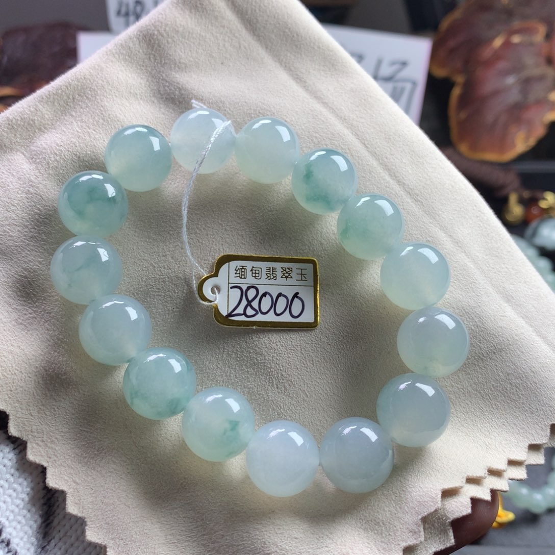 定制翡翠未镶嵌卡14 15粒