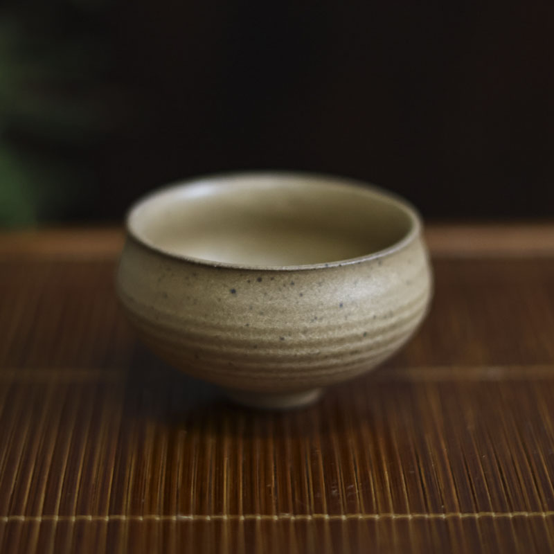 阿茶- 横纹17号釉杯（Q4146）