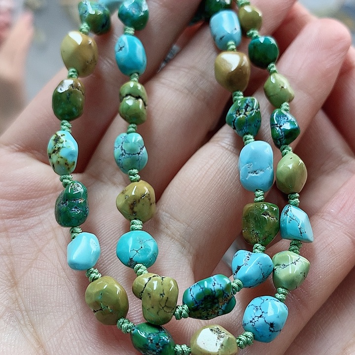 未镶嵌绿松石珠宝奇石