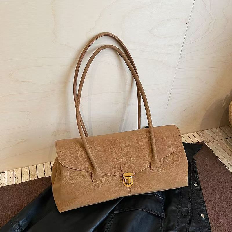 腋下包包女式2025新款冬季高级感复古通勤女包小众质感休闲托特包