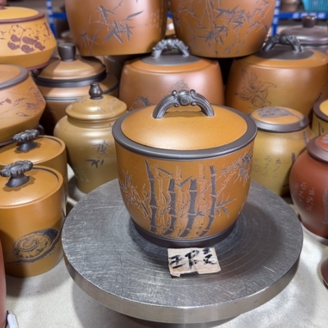 紫砂茶叶罐。。。。。。。。。