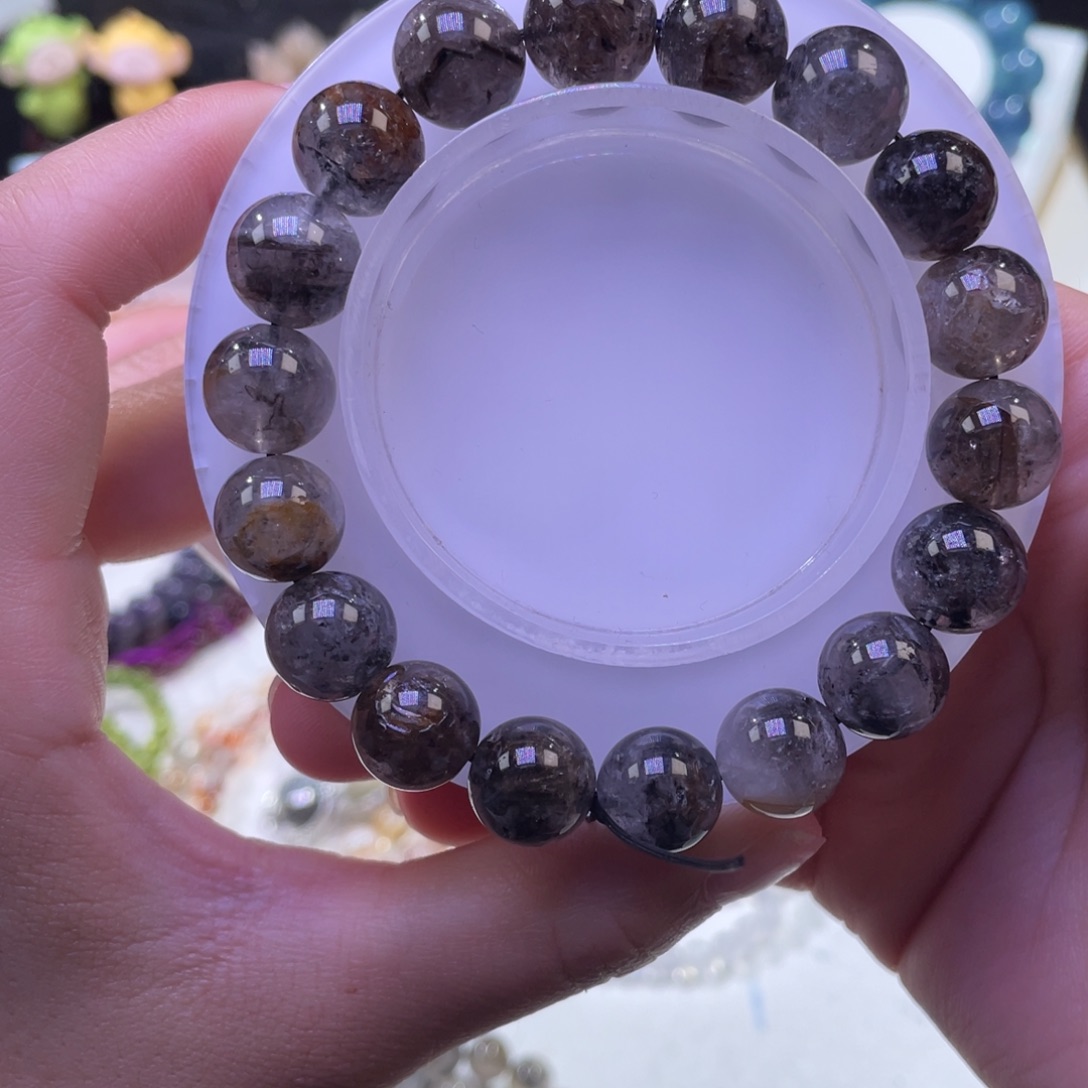 未镶嵌手链水晶黑武士闪灵钻11+