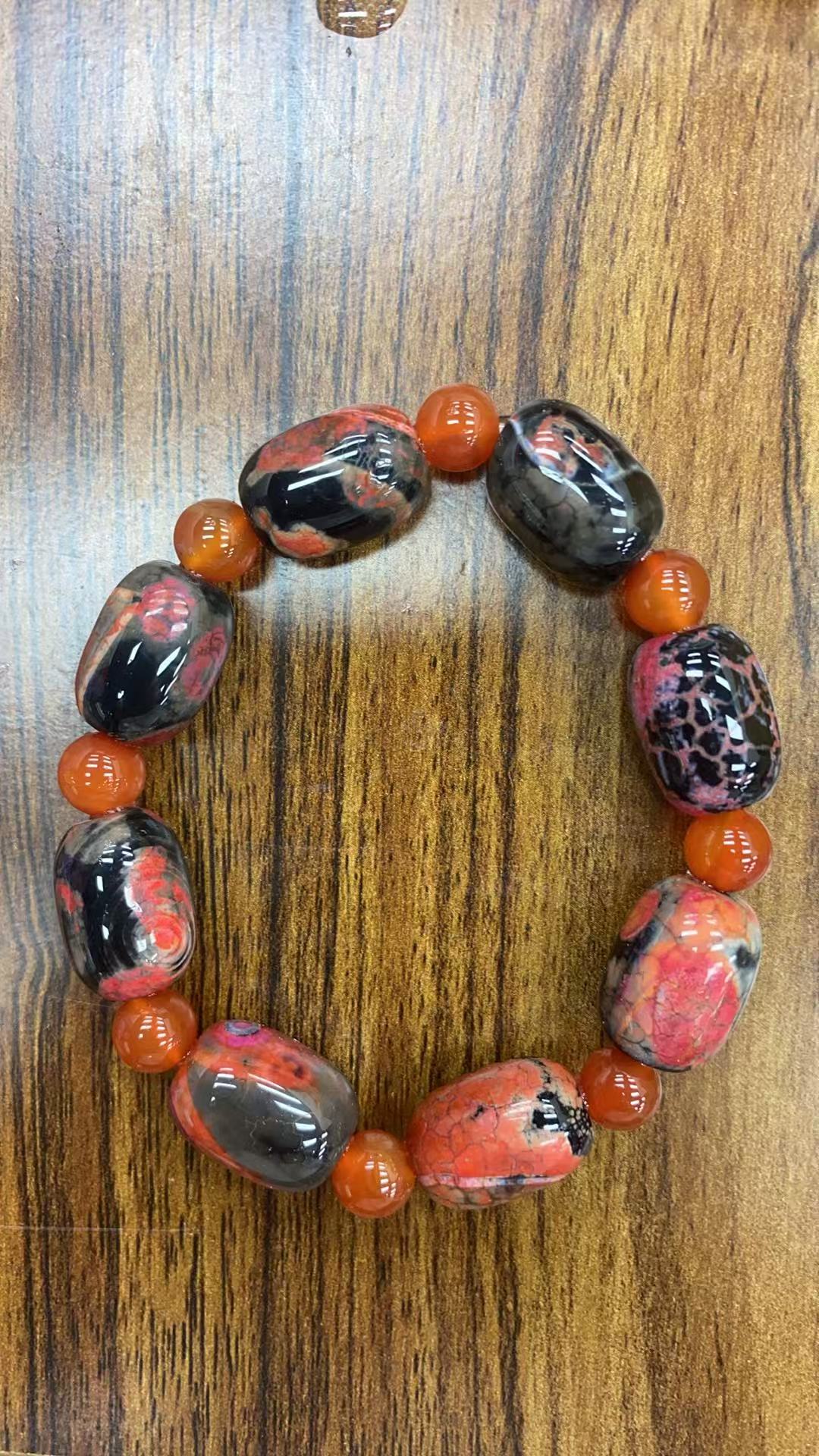 非金属珐琅手链 精品万物百草丹手链丫3859