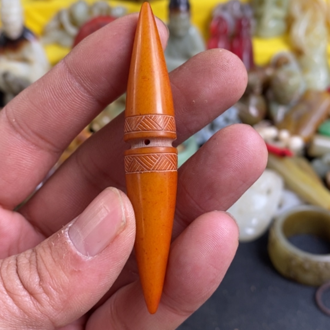 【闪购商品】和田玉（糖玉）颈饰未镶嵌