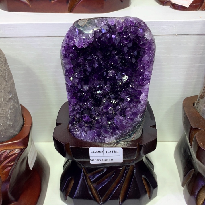 紫晶大型摆件（非配饰）未镶嵌