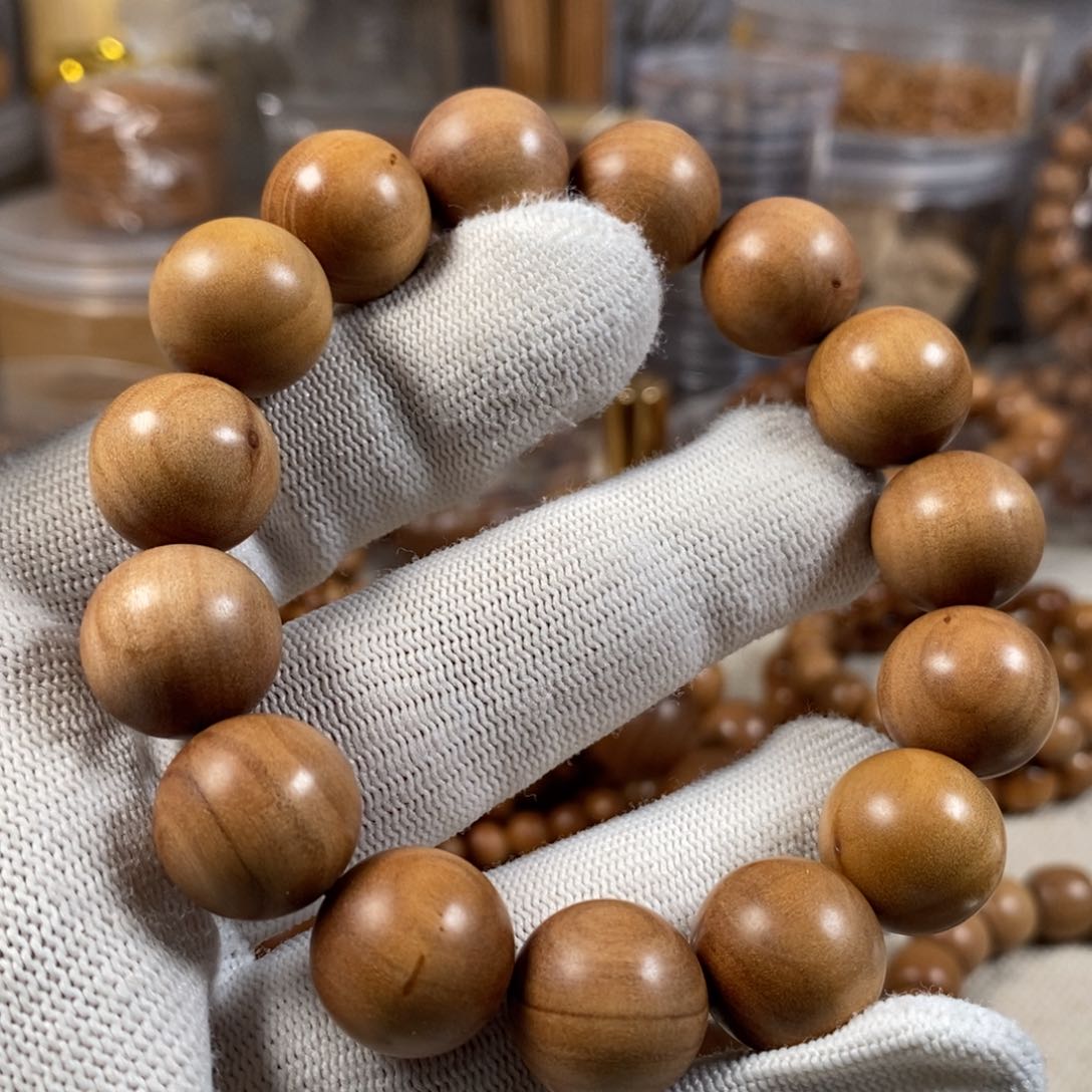 檀香木手串/手链1.5黑肉性价比 迈索尔