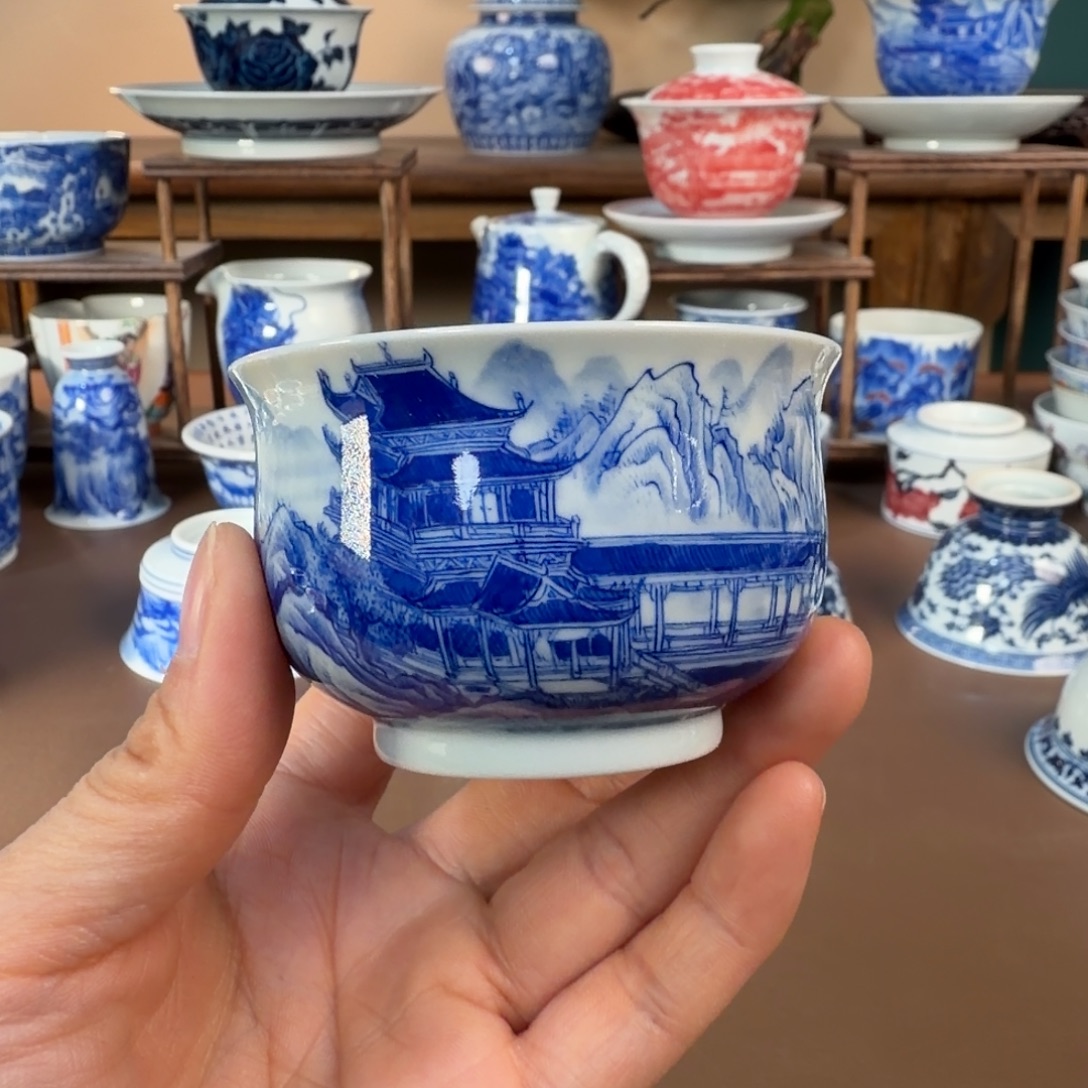 景德镇陶瓷手工手绘