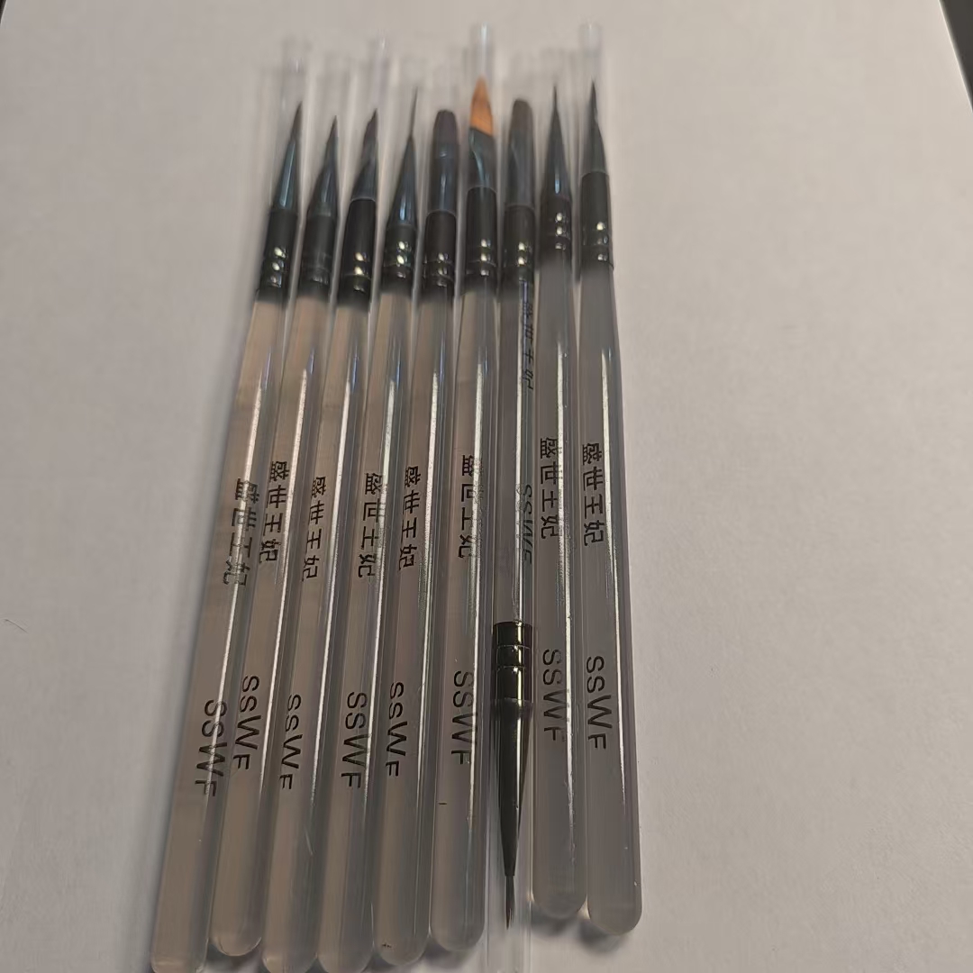盛世王妃~穿戴甲专业笔刷穿戴甲工具套装一套九支穿戴甲制作笔刷