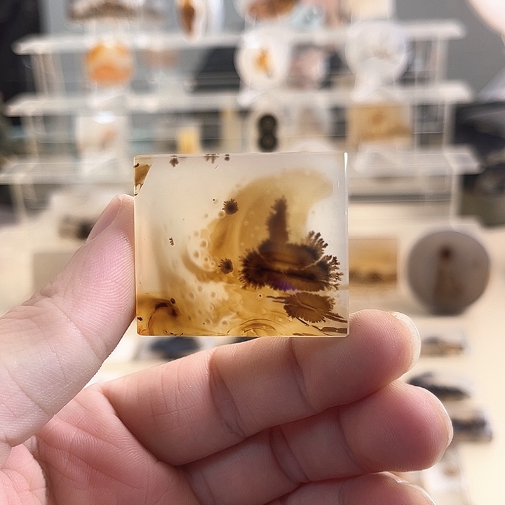 玛瑙/玉髓未镶嵌吊坠(不含链)