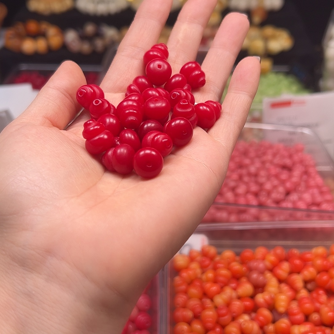 手串菩提根/象牙果卡14左右红葫芦25颗