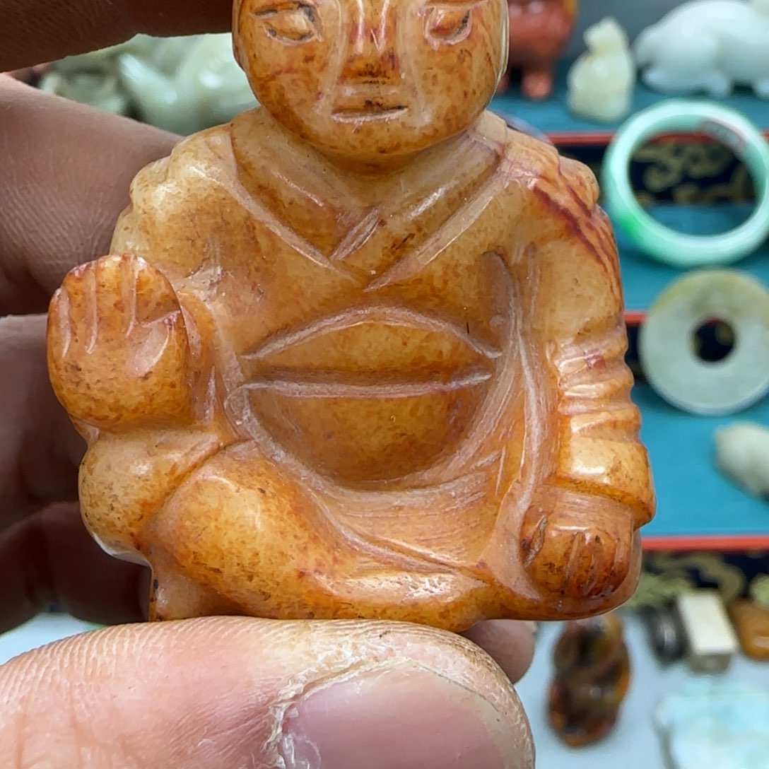 未镶嵌和田玉（糖玉）珠宝奇石