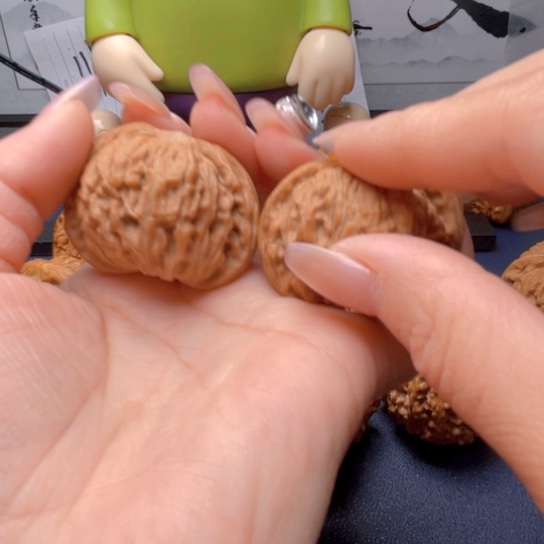 文玩核桃吊坠九****！磨盘42