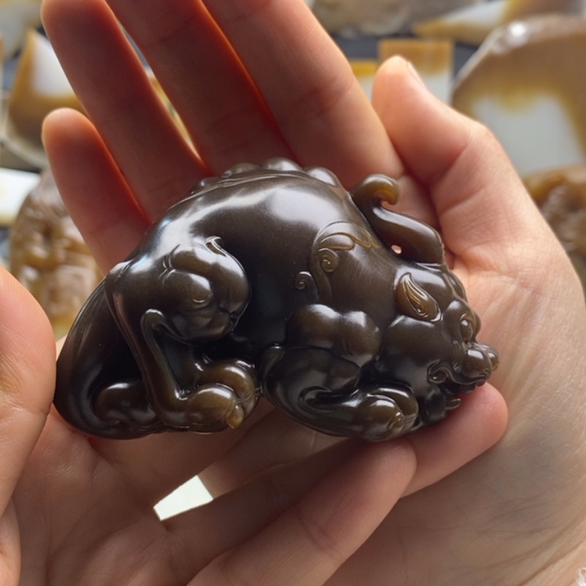 【闪购商品】和田玉（糖玉）颈饰未镶嵌悦**生