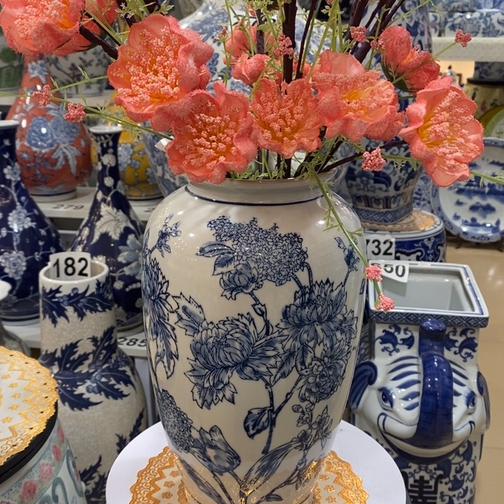 【闪购商品】摆件青花瓷手绘花瓶。。。