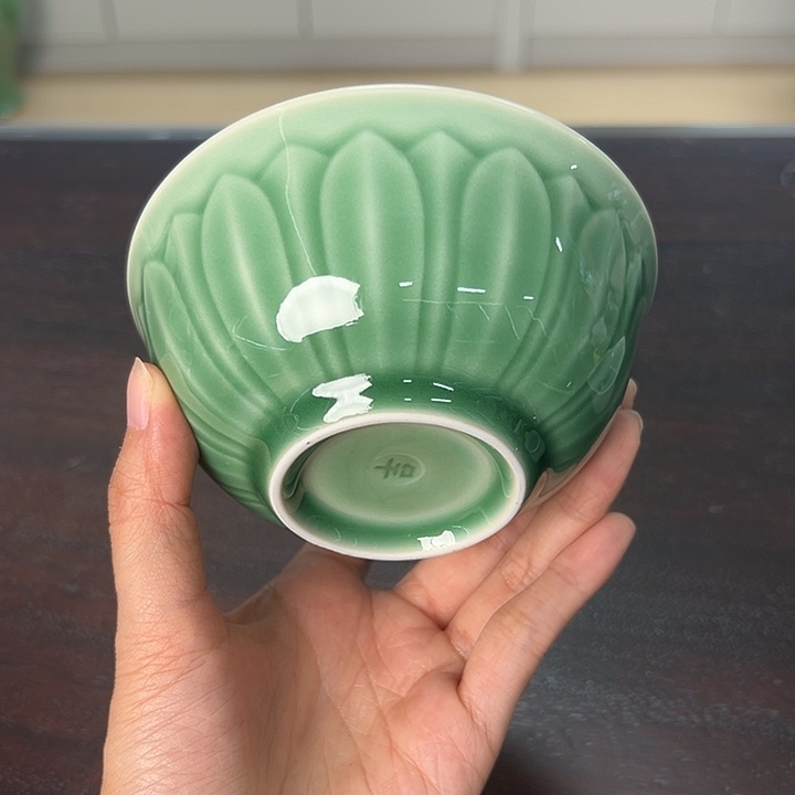 龙泉云间青瓷小米茶器