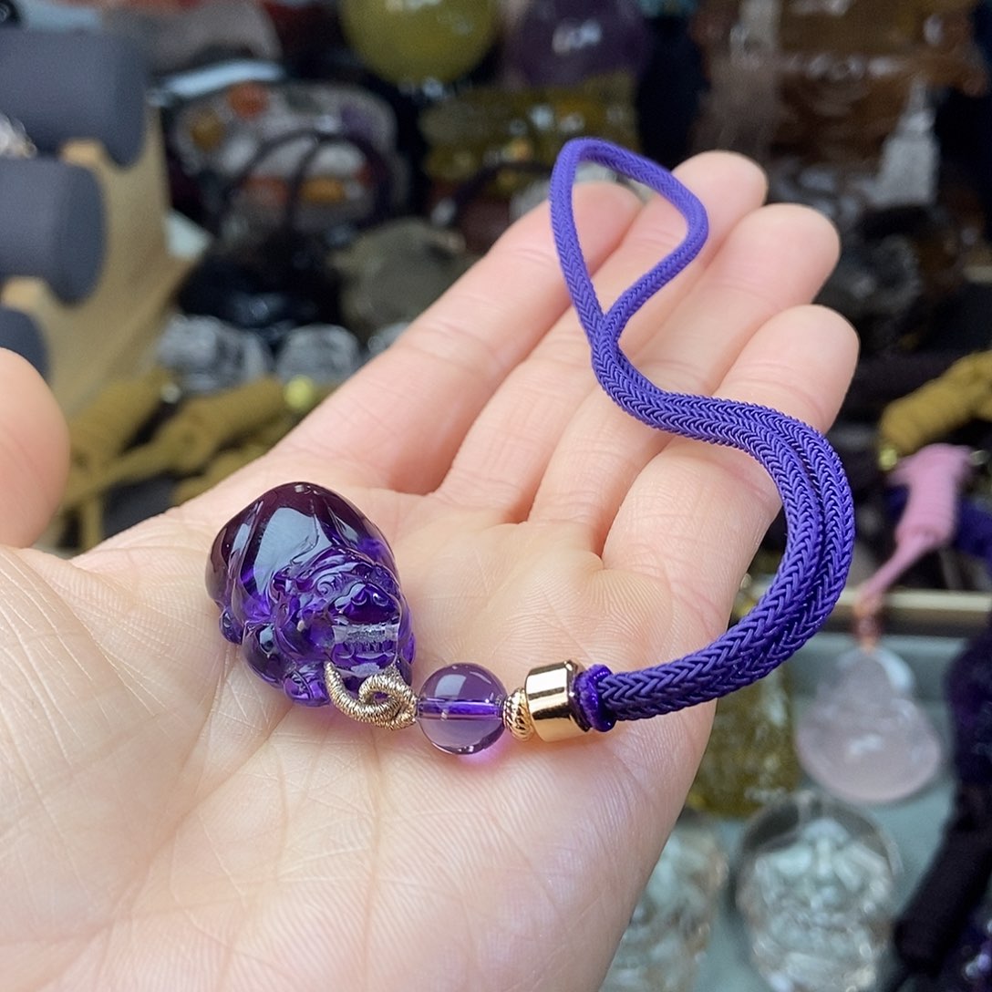 水晶颈饰未镶嵌T****2水晶吊坠