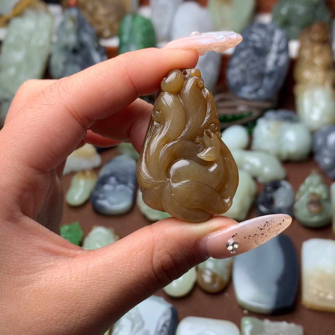 和田玉挂件未镶嵌