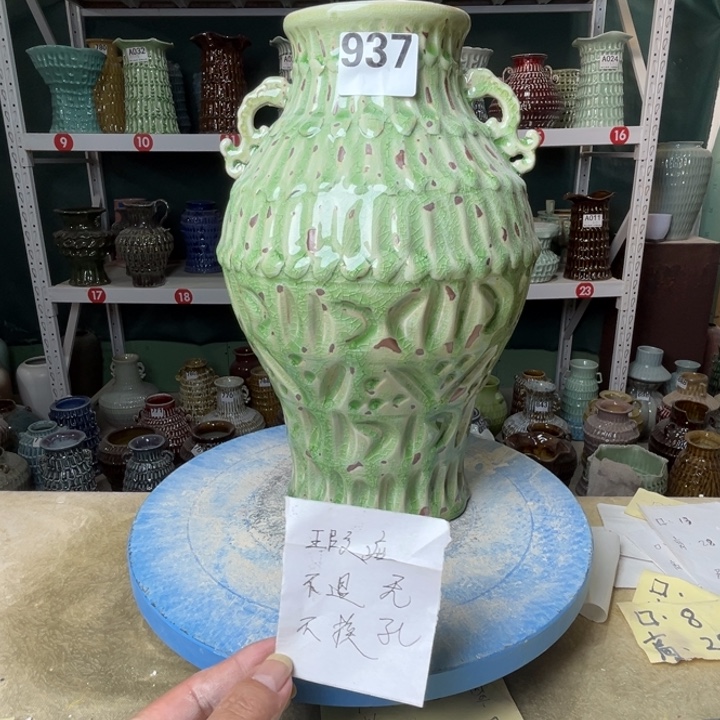 陶景德镇陶瓷花盆花器937