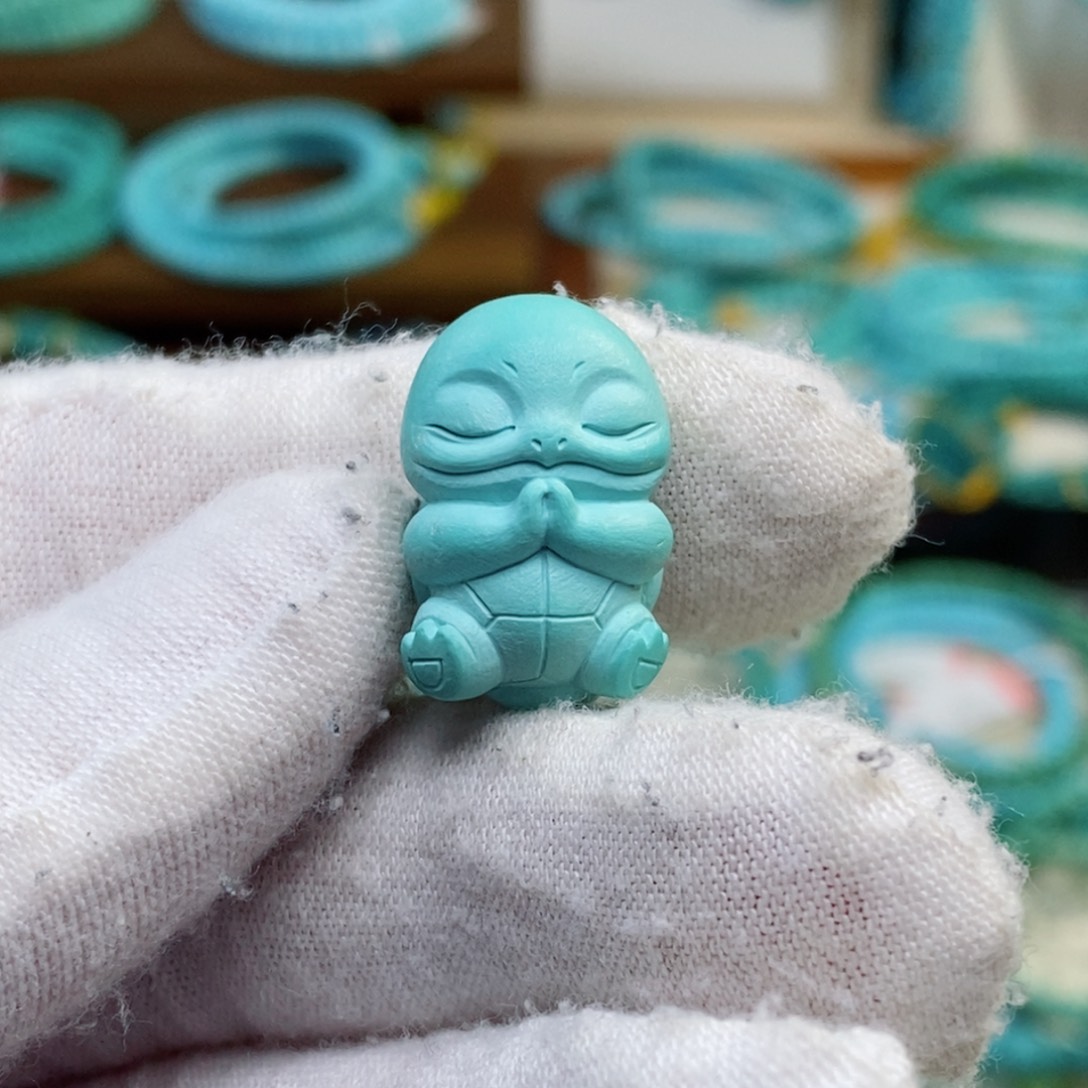 未镶嵌绿松石配饰沉**鹅