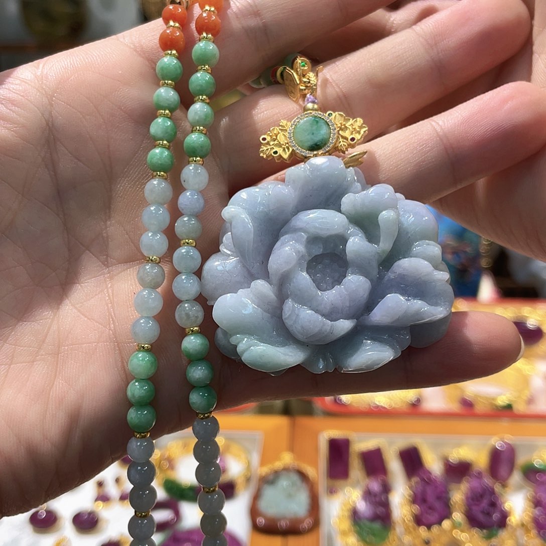 锦纶非金属吊坠项链