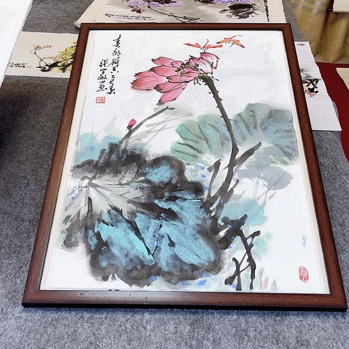 国画张圣敏先生纯手绘作品