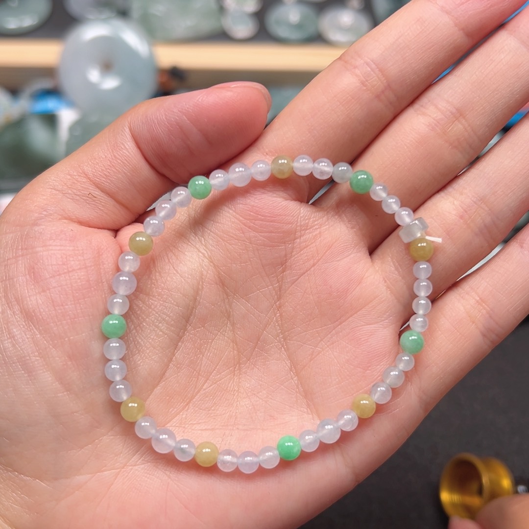 翡翠未镶嵌颈饰天然A货缅甸翡翠