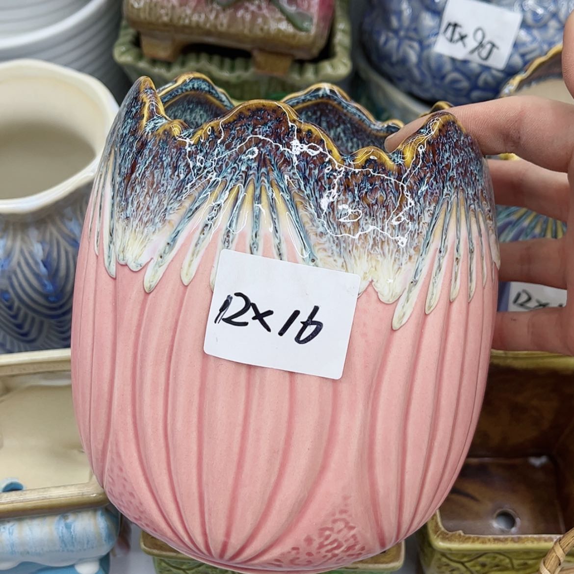 【闪购商品】陶瓷多肉绿植陶瓷花盆