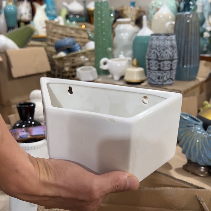 摆件陶瓷花瓶摆件出口外贸（微瑕）