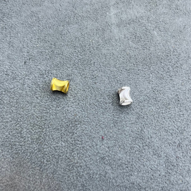 吊坠925银 银制小蛮腰吊坠不带链6*8mm按颜色拍-5224