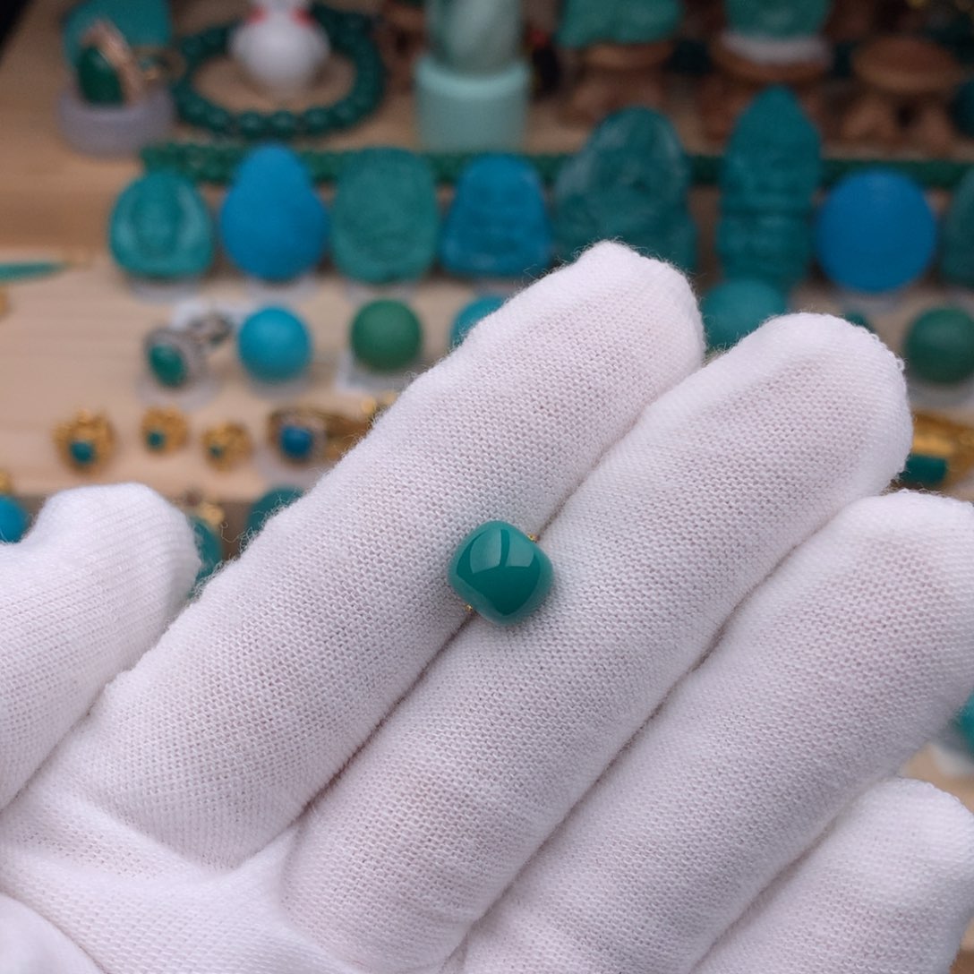 未镶嵌绿松石珠宝奇石清**疆