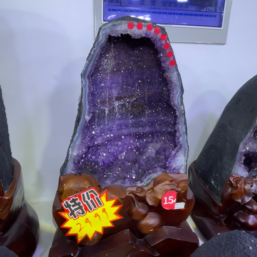 未镶嵌大型摆件（非配饰）紫晶