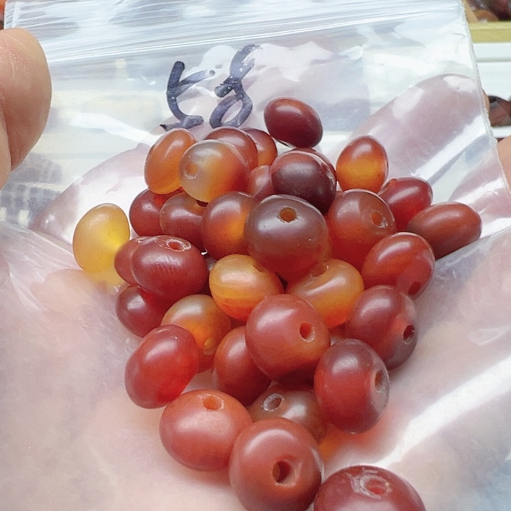 煮***史玛瑙/玉髓手链未镶嵌