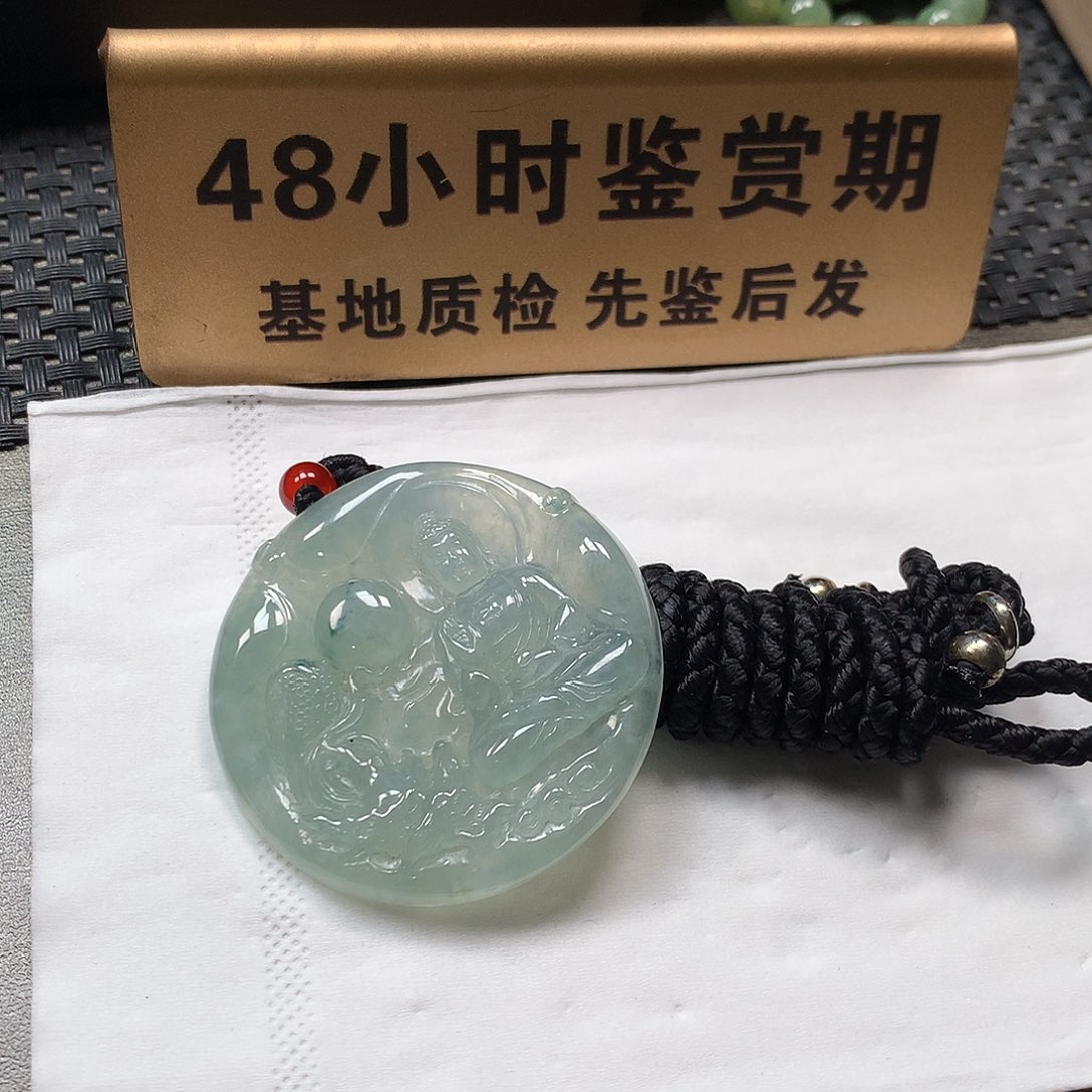 颈饰未镶嵌翡翠如来