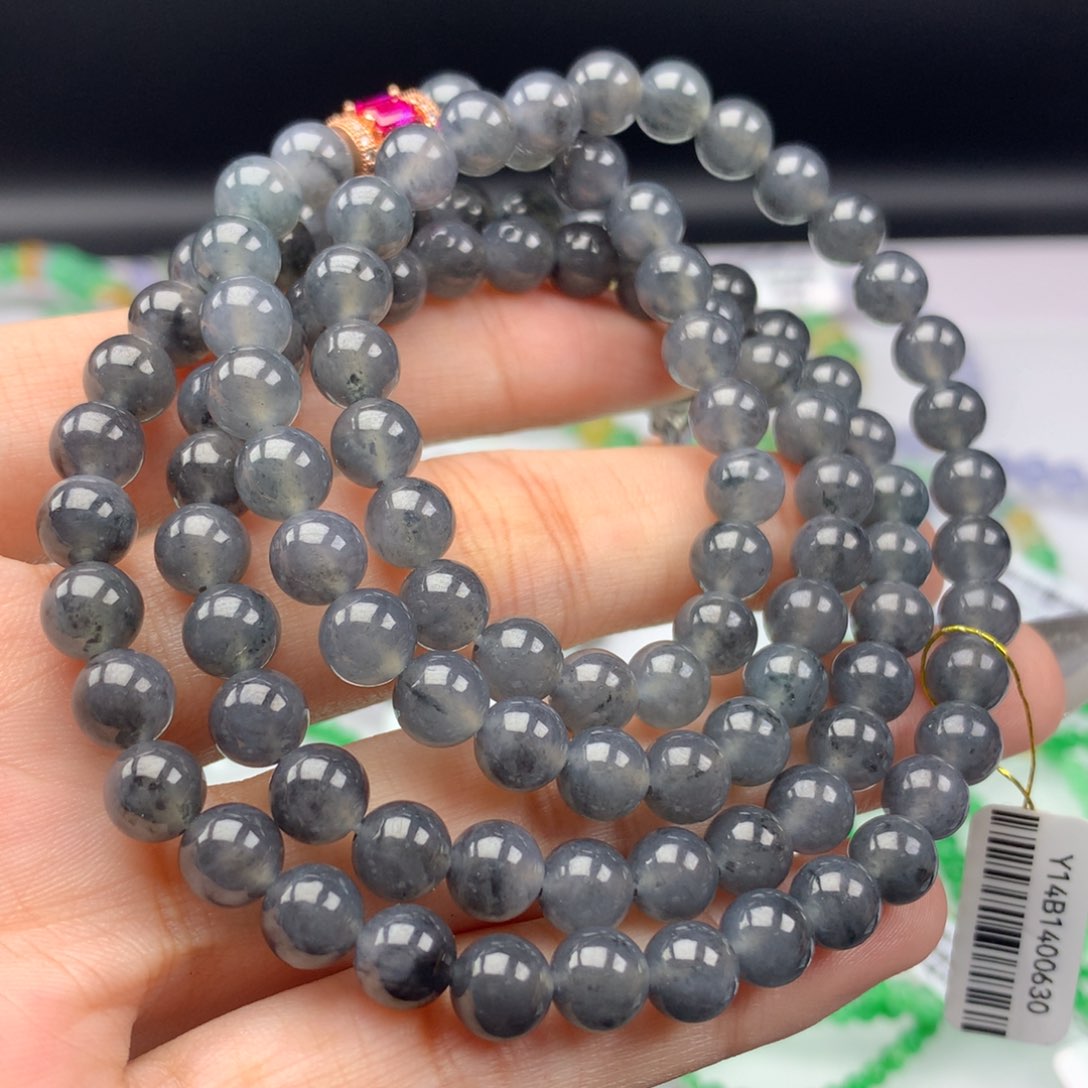 翡翠手链未镶嵌卡 