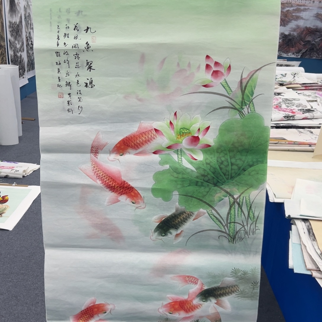 国画国画纯手绘作品