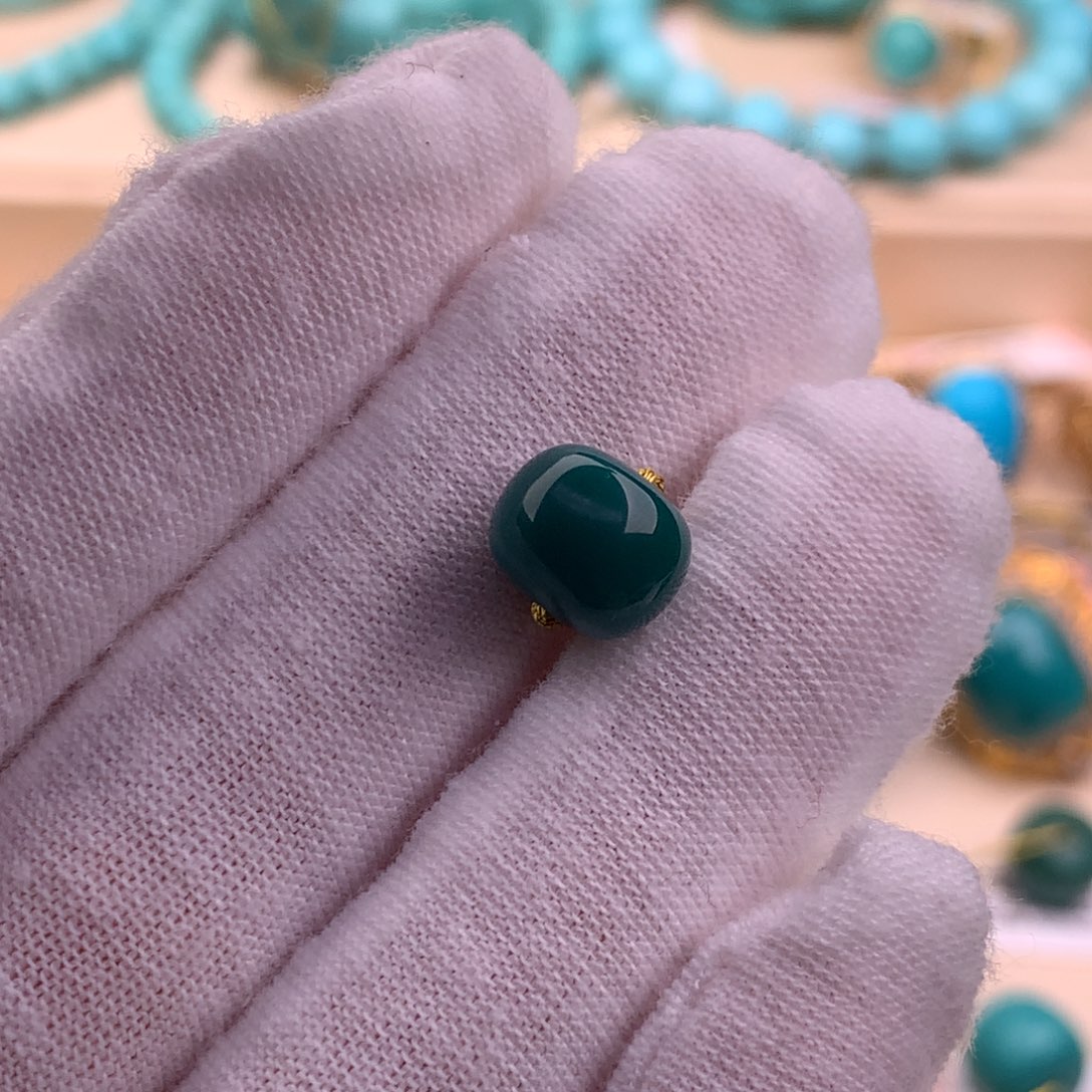 绿松石珠宝奇石未镶嵌9.4