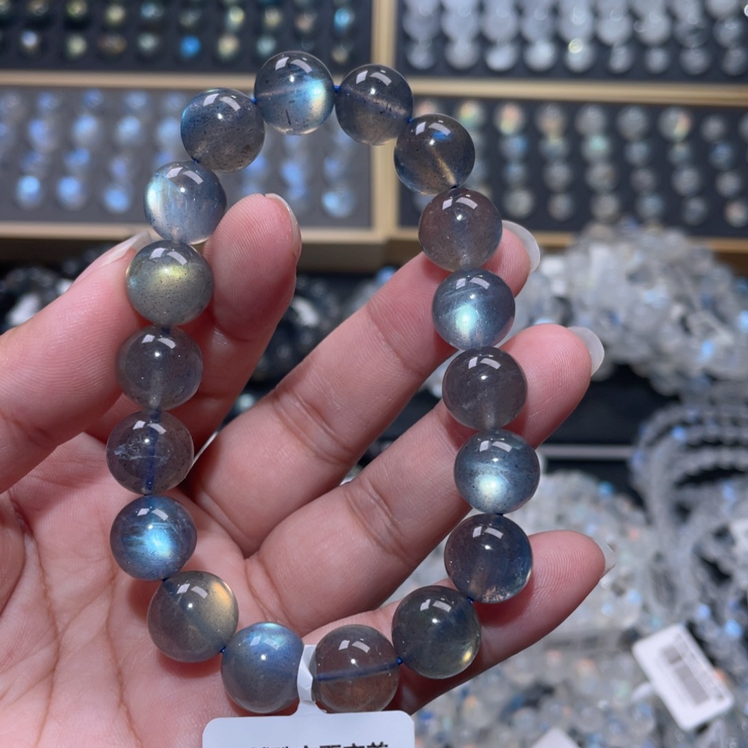 手链未镶嵌长石K****i灰月光手链11.5mm