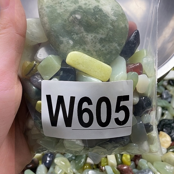 未镶嵌岫玉鱼缸石