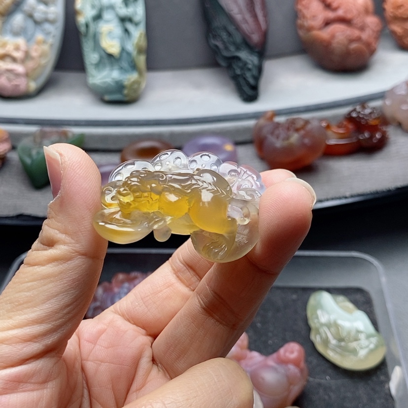 【闪购商品】未镶嵌吊坠定制玛瑙