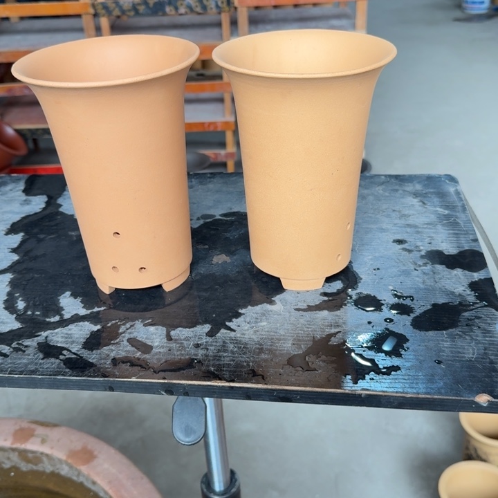 紫砂花盆高度20口径14