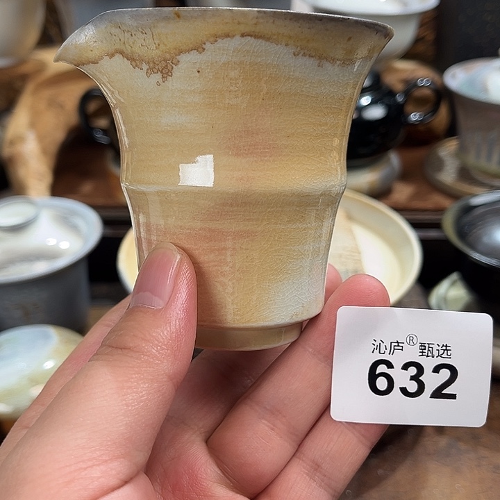 沁庐柴窑古法柴烧全手工茶具