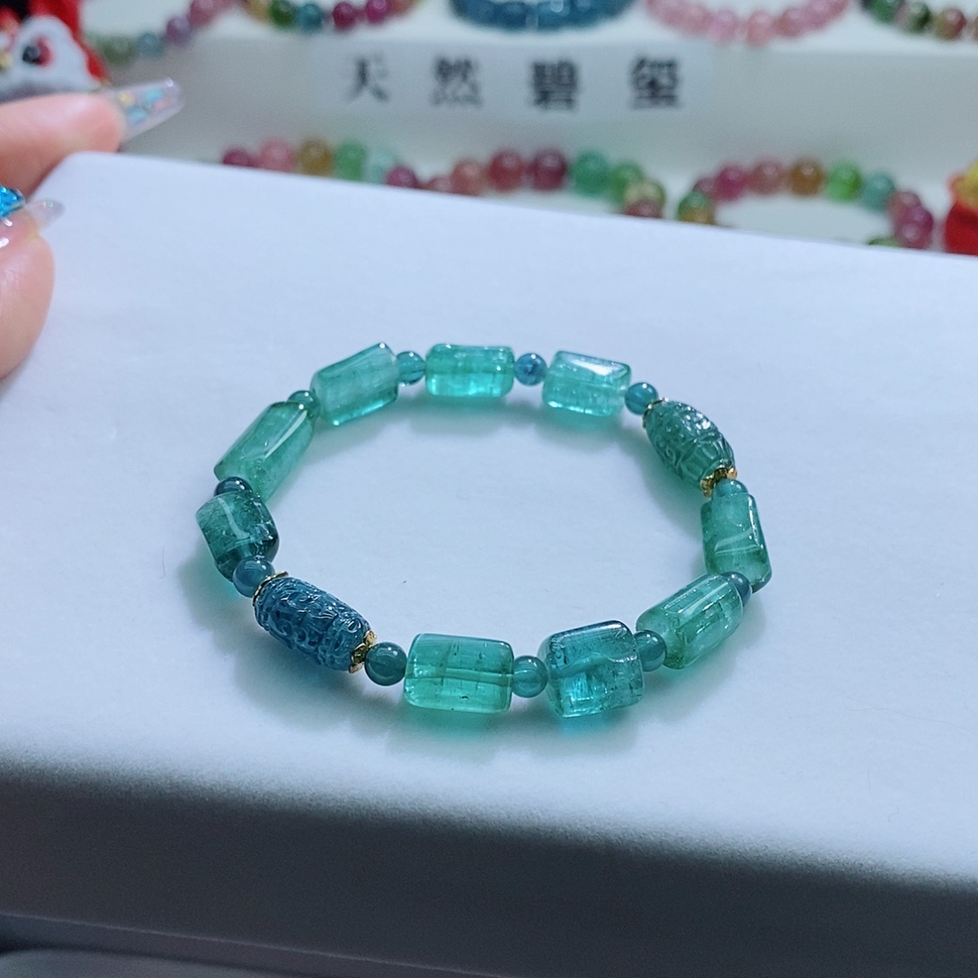 碧玺手链未镶嵌碧玺手链