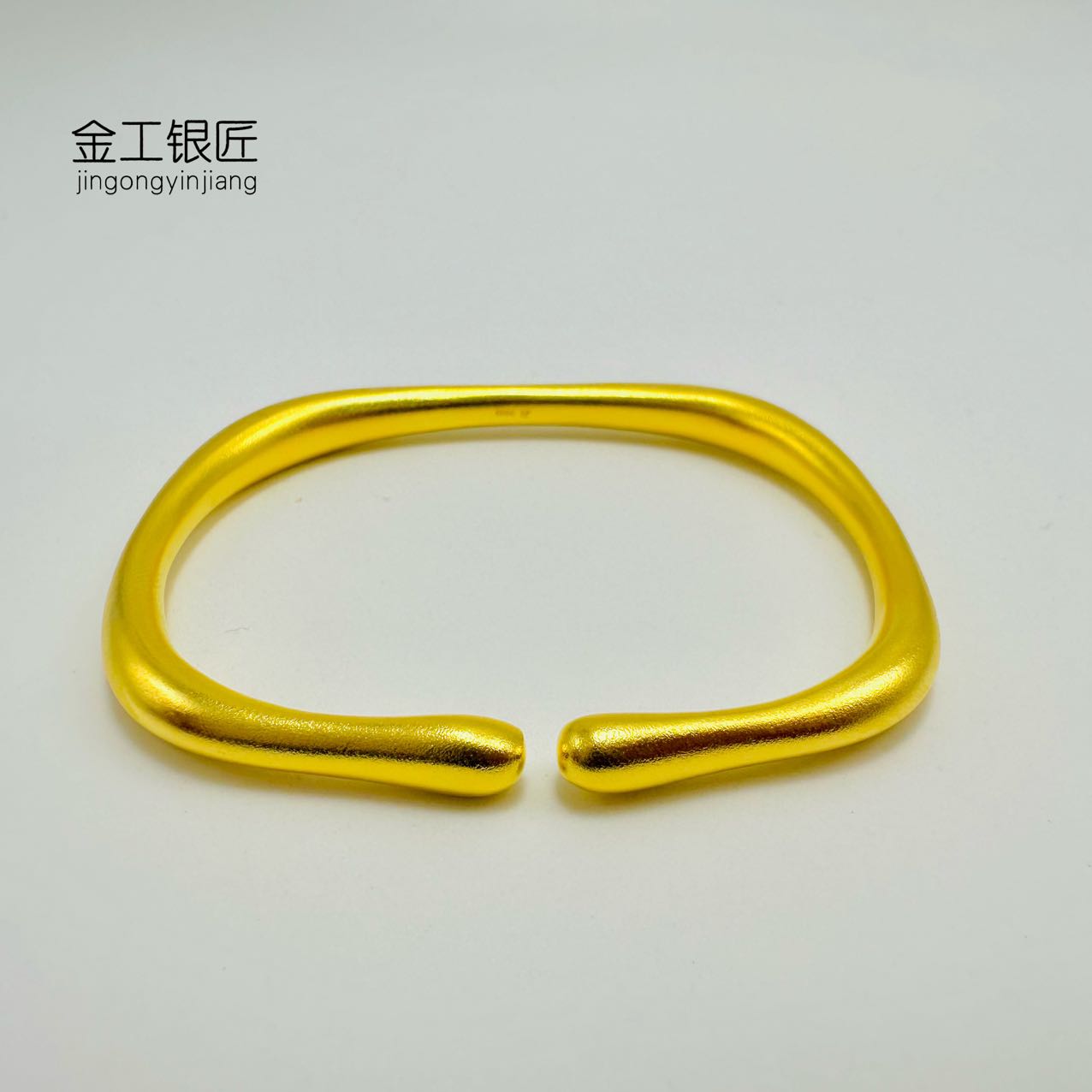 足银手镯 古法马蹄手镯 时尚经典大气实心手工