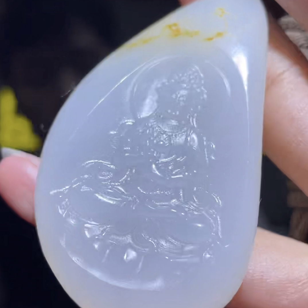 手把件货玉石把玩件文玩摆件D2