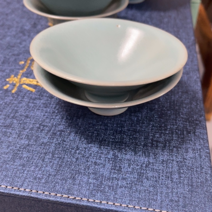 瓷片斗里杯一一一一瑕